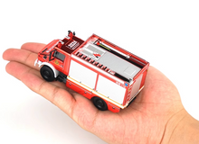 Load image into Gallery viewer, XCARTOYS 1:64 Fire Engine Unimog U5023 Truck Figure Model Diecast Metal Car