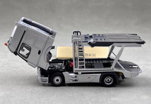 Load image into Gallery viewer, 1:64 Silver Benz Actros Gigaspace Semi Trailer Truck Model Diecast Metal Car