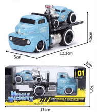 Load image into Gallery viewer, Maisto 1:64 1950 Ford COE Flatbed Trailer 1933 3W Coupe Model Metal Car New