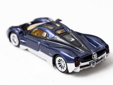 Load image into Gallery viewer, CCA 1:64 Navy Blue Silver Utopia Racing Sports Model Diecast Metal Car New Collection