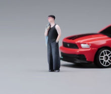 Load image into Gallery viewer, 1:64 Painted Figure Model Miniature Resin Diorama Toy Casual Man Wide-leg Pants