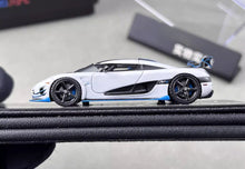 Load image into Gallery viewer, FA 1:64 White Agera RS1 Super Racing Sports Model Diecast Resin Car New Collection