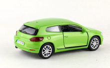 Load image into Gallery viewer, WELLY 1:36 Green Scirocco Hatchback Racing Sports Model Diecast Toy Metal Car