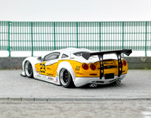 Load image into Gallery viewer, Mortal 1:64 White Orochi LBWK #23 Racing Sports Model Diecast Metal Car New Collection