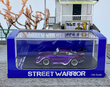 Load image into Gallery viewer, SW 1:64 Purple 993 RWB Widebody Racing Sports Model Diecast Metal Car New