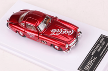 Load image into Gallery viewer, BSC 1:64 Red Coke 1955 300SL Coupe Sports Classic Model Diecast Metal Car New Collection