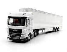 Load image into Gallery viewer, 1:76 White DAF XF Refrigerated Container Truck Model Diecast Metal Car New Collection