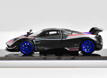 Load image into Gallery viewer, DK 1:64 HEC Black Carbon Huayra BC Racing Sports Model Diecast Metal Car New Collection