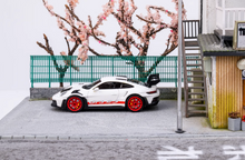 Load image into Gallery viewer, SOLO 1:64 White 2021 911 GT3 RS 992 Racing Sports Model Diecast Resin Car New