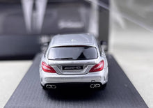 Load image into Gallery viewer, BM 1:64 Silver CLS 63 X218 Wagon Touring Sports Model Diecast Metal Car New Collection