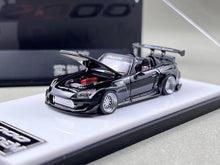 Load image into Gallery viewer, MT 1:64 Metallic Black S2000 Pandem Sports Model Diecast Metal Car BN