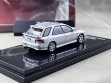 Load image into Gallery viewer, MH 1:64 Silver Impreza WRX STI Wagon VI Sports Model Diecast Metal Car New Collection