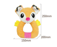 Load image into Gallery viewer, Dog Squeaky Toys Chew Puppy Fluffy Toy Durable Fabric Teeth Grinding PET Cat