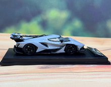 Load image into Gallery viewer, SCArt 1:64 Gray Intensa Emozione IE Racing Sports Model Diecast Metal Car New