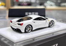 Load image into Gallery viewer, 1:64 CL White 488 GTB Hard Top Sports Model Diecast Resin Car New Collection