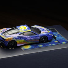 Load image into Gallery viewer, Karium 1:64 Blue F8 Tributo Sports Model Diecast Metal Car New Collection