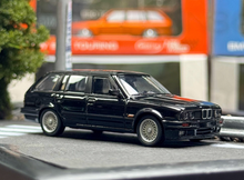 Load image into Gallery viewer, Mortal 1:64 Black E30 Touring Wagon Sports Model Diecast Metal Car New Collection