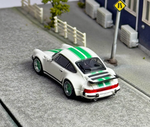 Load image into Gallery viewer, HF 1:64 White Singer 930 Turbo Study Classic Sport Model Diecast Metal Car New