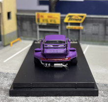 Load image into Gallery viewer, SW 1:64 Purple 993 Rotana RWB Widebody Classic Sports Model Diecast Metal Car
