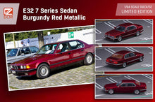 Load image into Gallery viewer, DCM 1:64 Red E32 7 Series 735i Classic Sedan Model Diecast Metal Car New