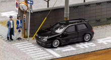 Load image into Gallery viewer, FH 1:64 Black VW Golf GTI MK4 Coupe Sports Model Diecast Metal Car New