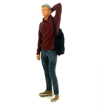 Load image into Gallery viewer, 1:64 Painted Figure Mini Model Miniature Resin Diorama Sand Gym Man Lady Sports