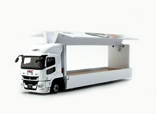 Load image into Gallery viewer, Tarmac 1:64 Fuso Mugen Racing Team Delivery Truck Model Diecast Metal Car New Collection
