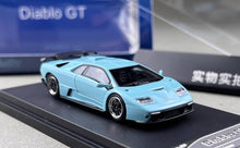 Load image into Gallery viewer, SH 1:64 Blue Diablo GT 1998 Racing Sports Model Diecast Metal Car New Collection