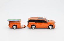 Load image into Gallery viewer, Shadow 1:64 Orange Escalade Cut Body Trailer Sport Model Diecast Metal Car New Collection