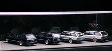 Load image into Gallery viewer, Mortal 1:64 Benz S124 E300 Wagon Roof Bicycle Classic Model Diecast Metal Car New
