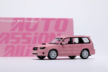 Load image into Gallery viewer, Fiberrun 1:64 HEC Pink Forester SG9 STI SUV Sports Model Diecast Metal Car New Collection