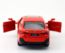 Load image into Gallery viewer, CCA 1:42 BMW i4 M50 Sedan Racing Sports Model Toy Diecast Metal Car BN