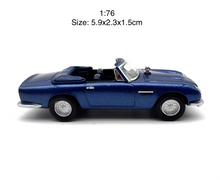 Load image into Gallery viewer, 1:76 Blue 1969 DB6 MKII Convertible Classic Sports Model Diecast Metal Car New Collection