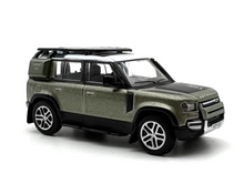 Load image into Gallery viewer, 1:76 Green Defender 110 SUV Off Road Vehicle Model Diecast Metal Car New