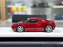 Load image into Gallery viewer, 1:64 CL Red Romeo 4C Coupe Sports Model Diecast Resin Car New Collection