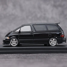 Load image into Gallery viewer, Mortal 1:64 Black Previa Mini Van MPV Sports Model Diecast Metal Car New Collection
