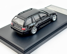 Load image into Gallery viewer, Mortal 1:64 Black M3 E36 Touring Wagon VIP Sports Model Diecast Metal Car New Collection