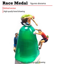 Load image into Gallery viewer, 1:64 Painted Figure Mini Model Miniature Resin Diorama Mountain Climer Climbing