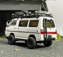 Load image into Gallery viewer, Autobots 1:64 White Delica Camper Off Road Van Model Diecast Metal Car BN