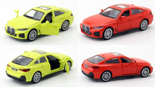 Load image into Gallery viewer, CCA 1:42 BMW i4 M50 Sedan Racing Sports Model Toy Diecast Metal Car BN
