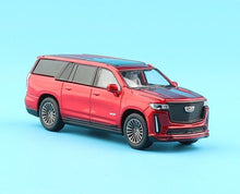 Load image into Gallery viewer, Masdi 1:64 Red Escalade Full Size SUV Sports Model Diecast Metal Car New Collection