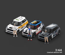Load image into Gallery viewer, Aurora 1:64 Mini Copper Figure Sports Model Diecast Metal Car New Collection