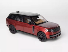 Load image into Gallery viewer, LCD 1:18 Red 2022 Range Rover SV SUV Sports Model Diecast Metal Car New Collection