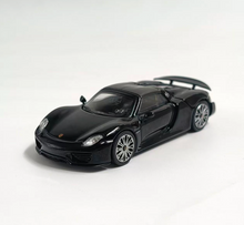 Load image into Gallery viewer, TH 1:64 Black 918 Spyder Sports Model Diecast Metal Car New Collection