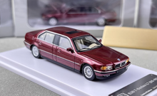 Load image into Gallery viewer, DCM 1:64 Red 1998-01 E38 L7 728il Luxury Sedan Model Diecast Metal Car New Collection