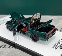 Load image into Gallery viewer, Topart 1:64 Dark Green NSX NA1 R TMCS Sports Open Model Diecast Metal Car New Collection