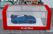 Load image into Gallery viewer, Scalemini 1:64 Blue One 1 Super Racing Sports Model Diecast Resin Car New