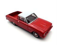 Load image into Gallery viewer, 1:87 1960 Red Falcon Ranchero Pickup Truck Model Diecast Metal Car New Collection