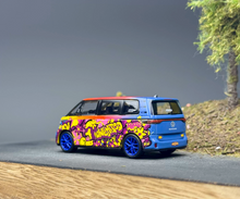 Load image into Gallery viewer, Minigt 1:64 Graffiti ID Buzz EV Mini Van Sports Model Diecast Metal Car New Collection