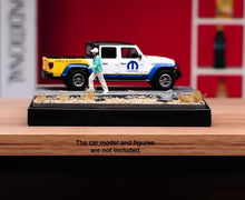 Load image into Gallery viewer, 1:64 Painted Car Model Base Miniature Diorama Sand Road Highway Scenario Rock